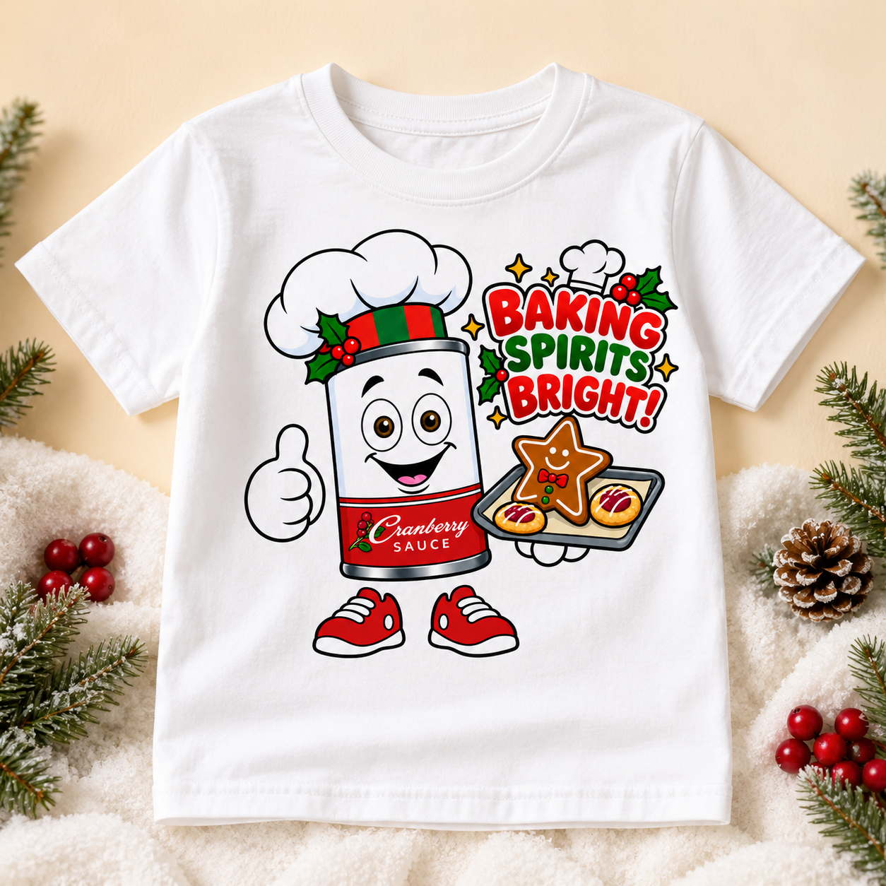 Baking Spirits Bright Tee