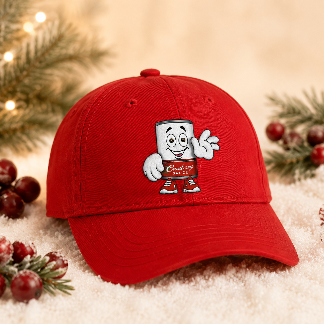 Berry Holiday Cap