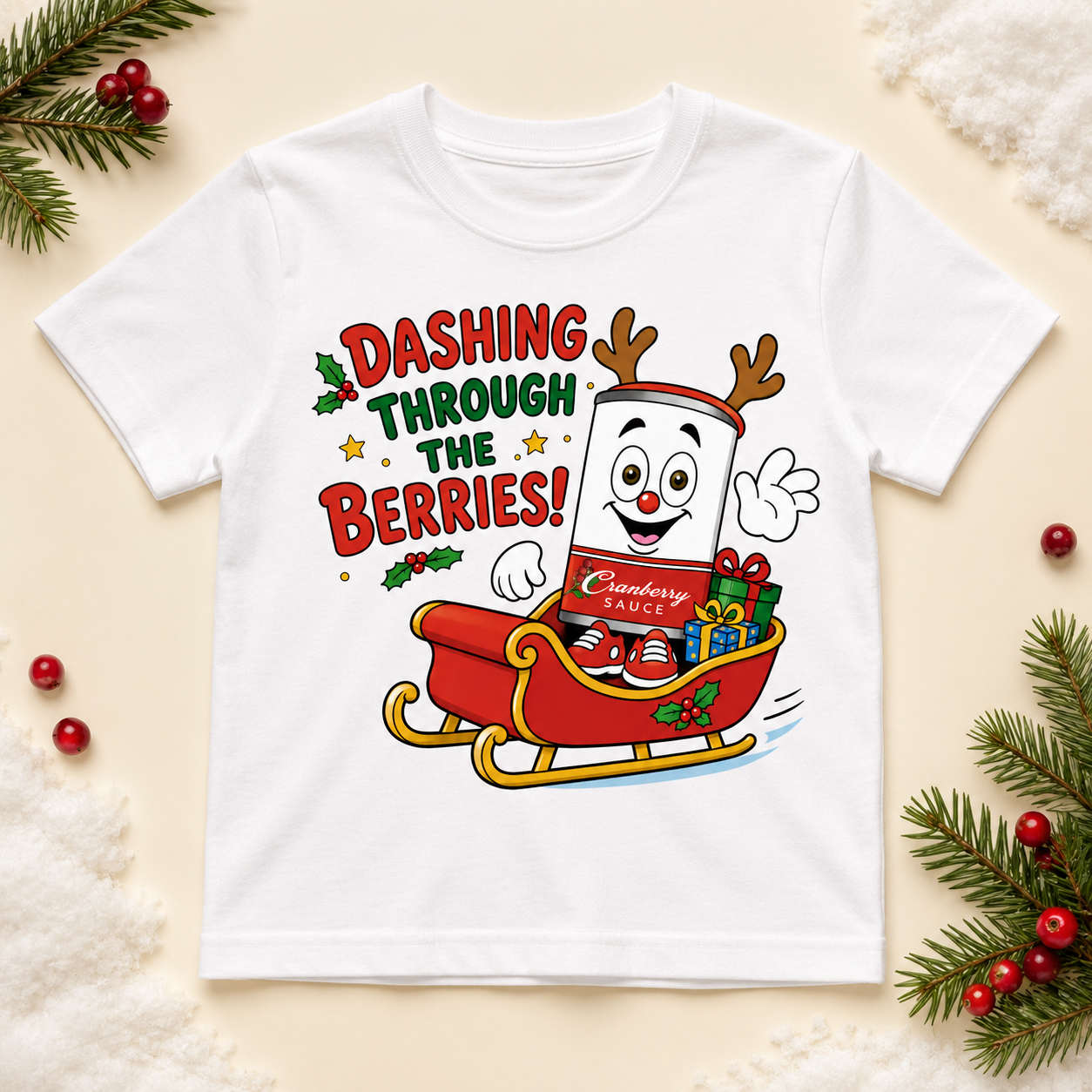 Dashing Through the Berries Tee
